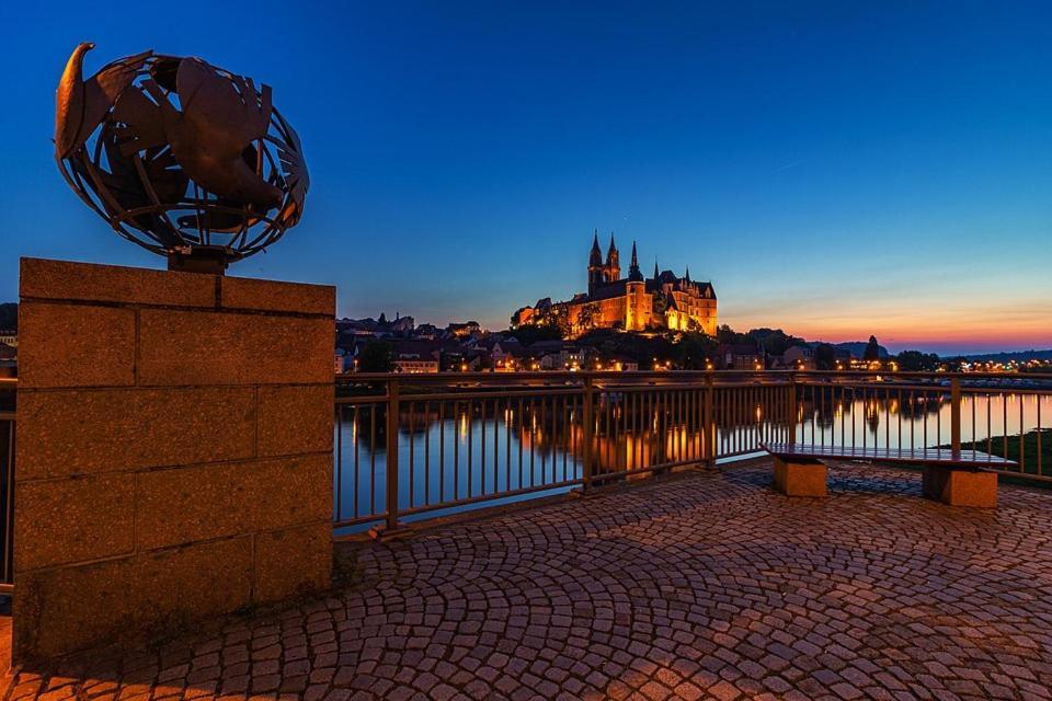 Pension Triebischtal Meissen Bagian luar foto